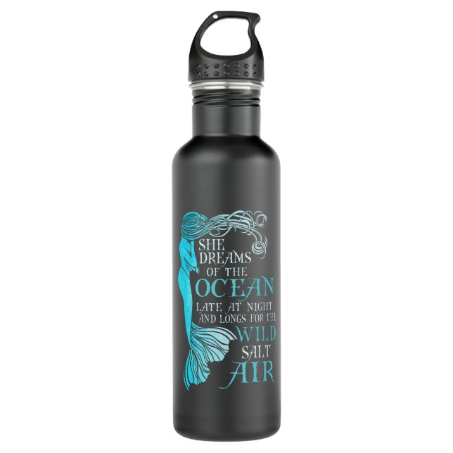 Botella De Agua Sirena (Anverso)