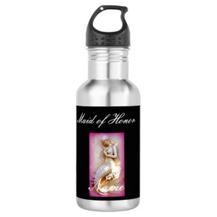 Botella De Agua Sirena de honor personalizada