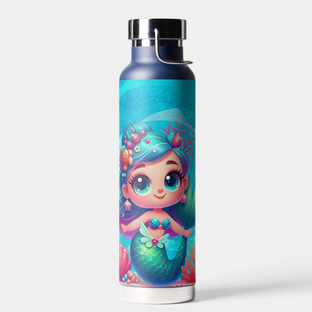 Botella De Agua Sirena submarina (Izquierdo)