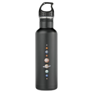Botella De Agua Sistema solar de color de planetas