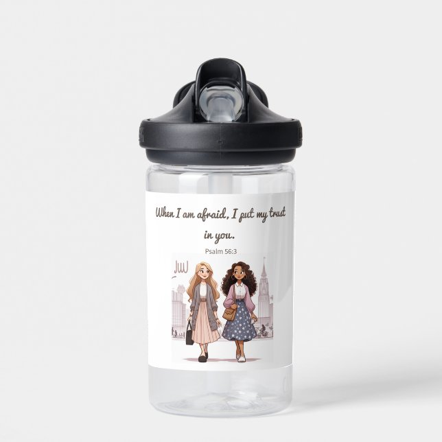 Botella De Agua sisters preaching bottle of water  (Delante)