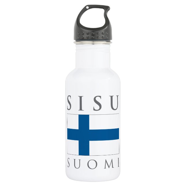 Botella De Agua Sisu Suomi (Anverso)
