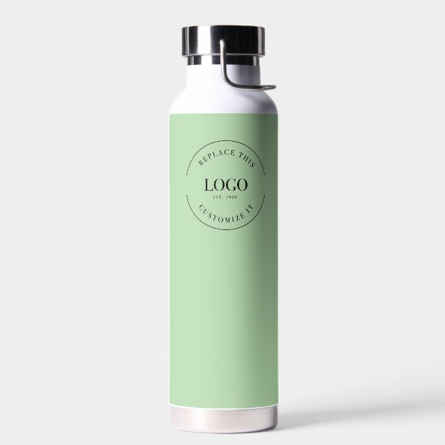 Botella De Agua Sitio web de código QR para Personalizados de logo (Izquierdo)