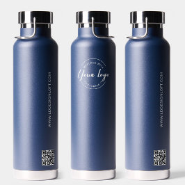 Botella De Agua Sitio web del logotipo del Personalizado promocion