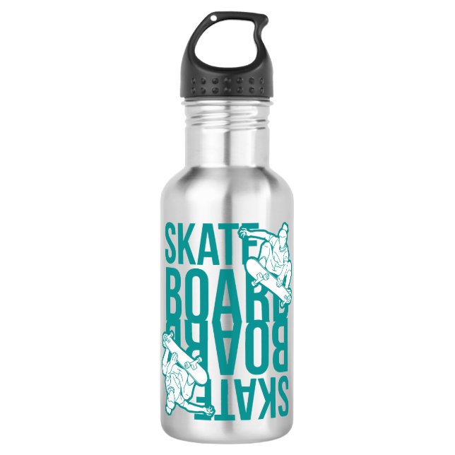 Botella De Agua skateboard  (Anverso)