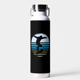Botella De Agua Skateboard Vintage Retro