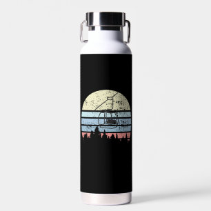 Botella De Agua Ski Lift Retro