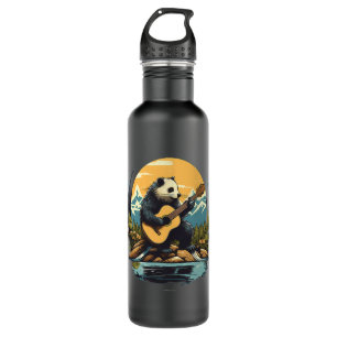 Botella De Agua Skunk De Guitarra Acústica De Lago De Montaña