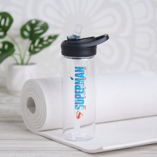 Botella De Agua Skybound Superman Silhouette
