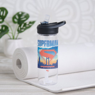 Botella De Agua Skyline de Superman Metropolis