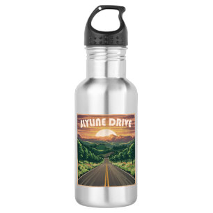 Botella De Agua Skyline Drive Virginia Sunset