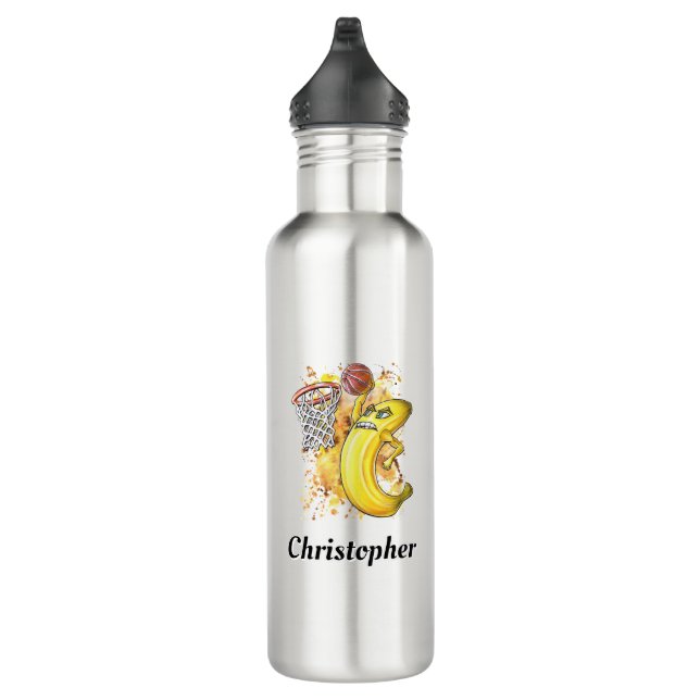 Botella De Agua Slam Amarillo desacredita 🍌 de energía frutícola  (Derecha)