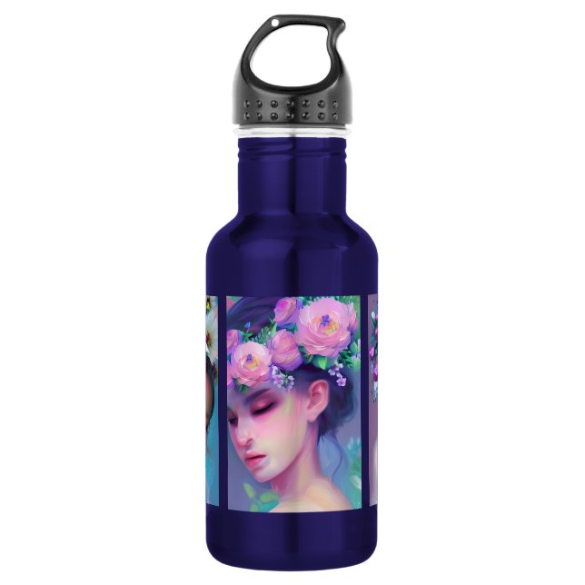Botella De Agua Sleepy Maidens Ethereal Fantasy Fairytale Art (Anverso)