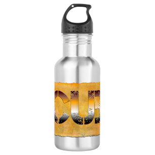 Botella De Agua SlipperyJoe's cachorro de oso culturalmente arraig