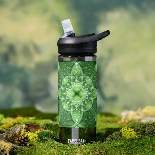 Botella De Agua SlipperyJoe's día de San Patricio resplandeciente 