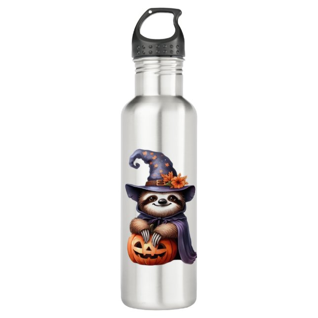 Botella De Agua Sloth Halloween Outfit Classic T-Shirt (Anverso)