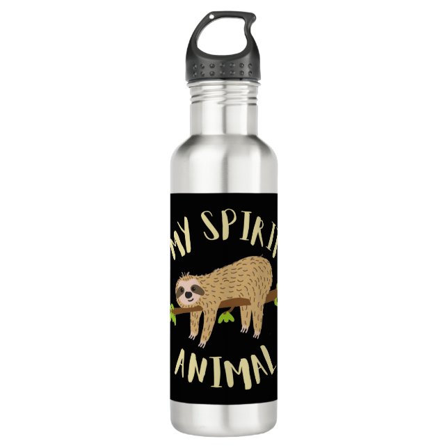 Botella De Agua sloth my spirit animal (Anverso)
