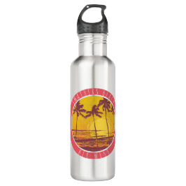 Botella De Agua Smathers Beach Key West Vintage Beach Sunrise Surf