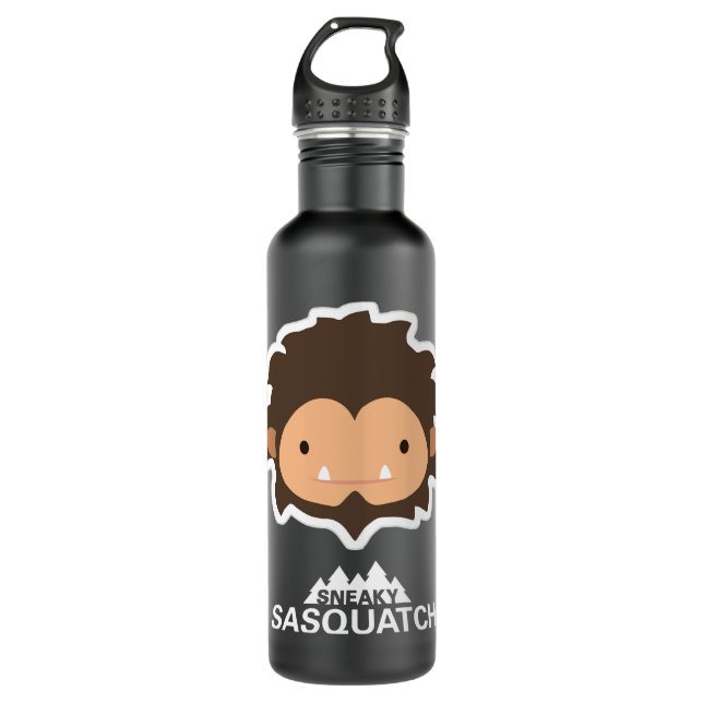 Botella De Agua Sneaky Sasquatch Head Classic (Anverso)