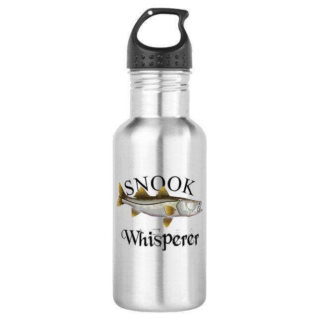 Botella De Agua Snook Whisperer Light (Anverso)