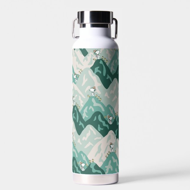 Botella De Agua Snoopy Great Outdoor Pattern (Delantero)