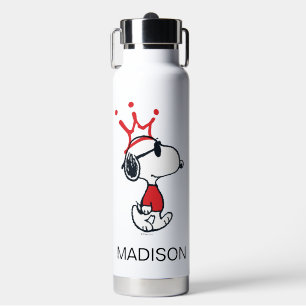Botella De Agua Snoopy - Joe Guay Crown   Añadir su nombre