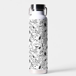 Botella De Agua Snoopy Smile Giggle Lauggle Pattern