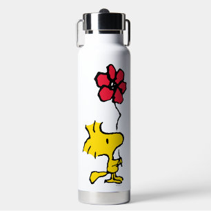 Botella De Agua Snoopy So Sweet Flower Pattern