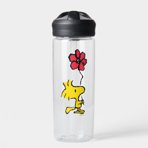 Botella De Agua Snoopy So Sweet Flower Pattern