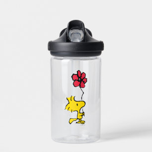 Botella De Agua Snoopy So Sweet Flower Pattern