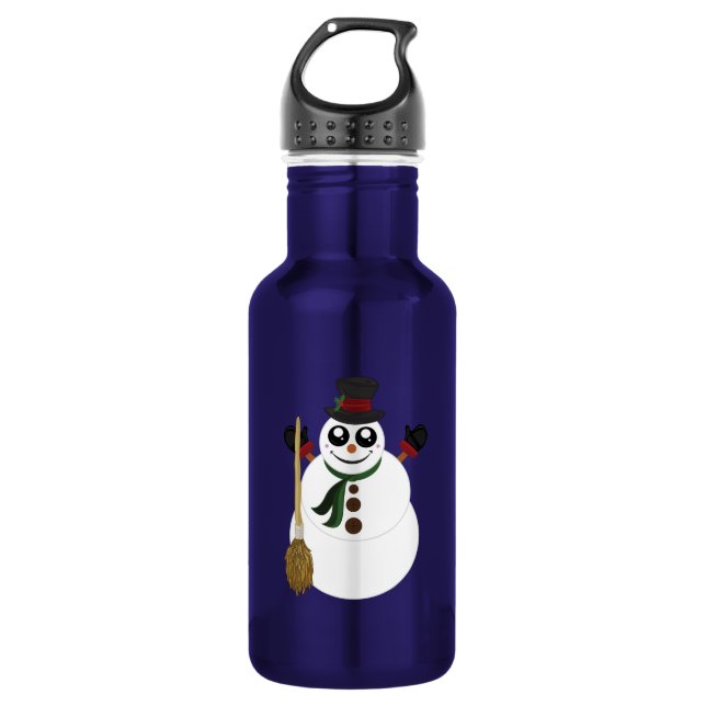Botella De Agua Snowman (Anverso)