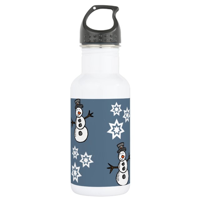 Botella De Agua Snowman (Anverso)