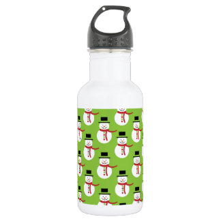 Botella De Agua Snowman 001