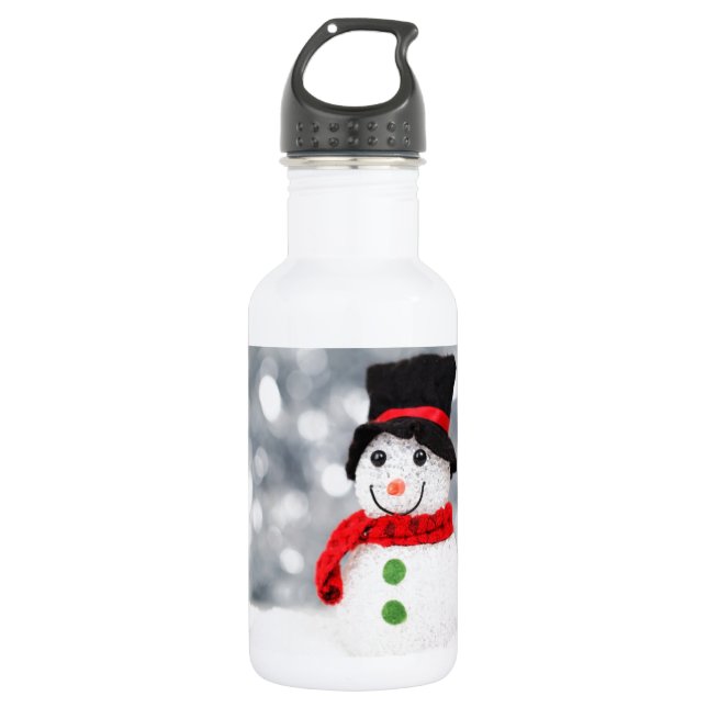 Botella De Agua Snowman 002 (Anverso)