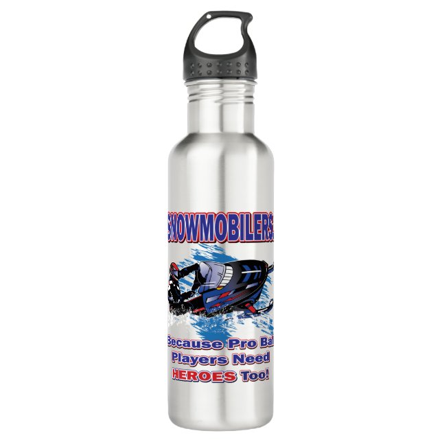 Botella De Agua Snowmobilers-Porque-Pro-Ball-Jugadores-Necesitan-H (Anverso)