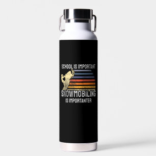 Botella De Agua Snowmobling Snowmobile
