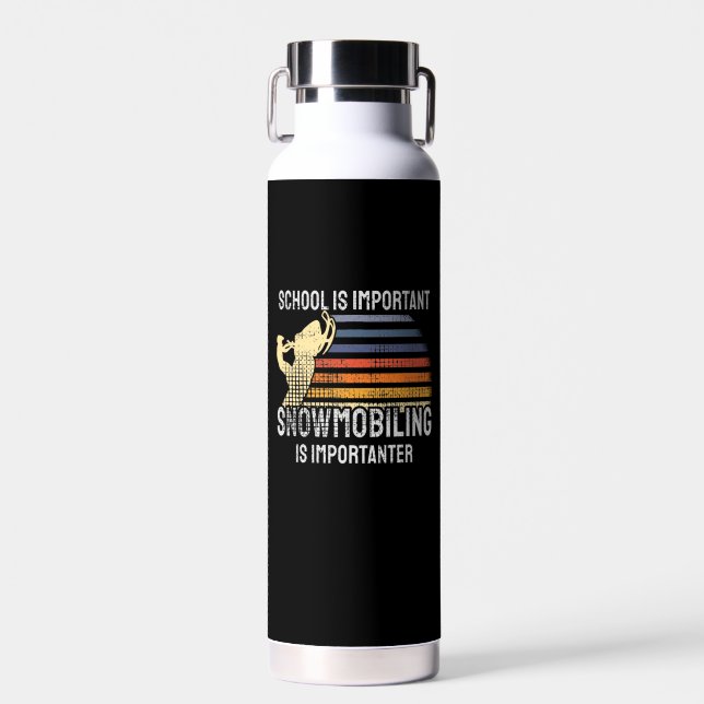 Botella De Agua Snowmobling Snowmobile (Delantero)