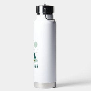Botella De Agua Snownicorn Unicornio Lindo Muñeco de Nieve Navidad