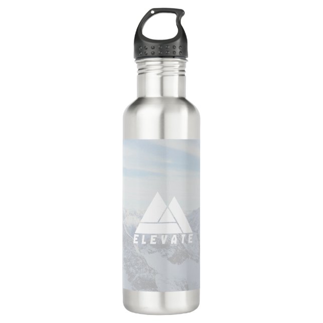 Botella de agua Snowy Mountain Adventure Eleven (Anverso)