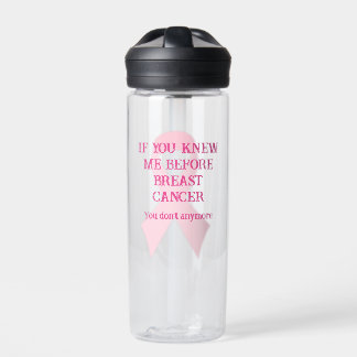 Botella De Agua Sobreviviente del cáncer de mama