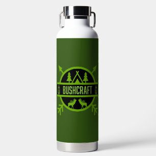 Botella De Agua Sobrevivientes de la Naturaleza de Bushcraft