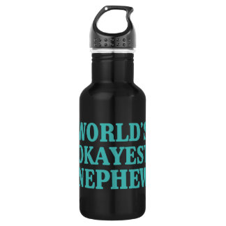 Botella De Agua Sobrino de Okayest del mundo