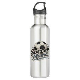 Botella De Agua Soccer Mama Water Bottle  Game Day Sports Mom Gift