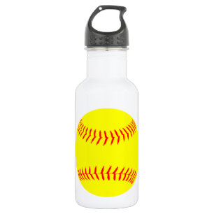 Botella De Agua Softball personalizado