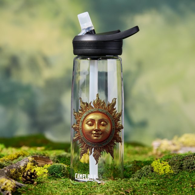 Botella De Agua Sol Celestial (Al aire libre (girado))