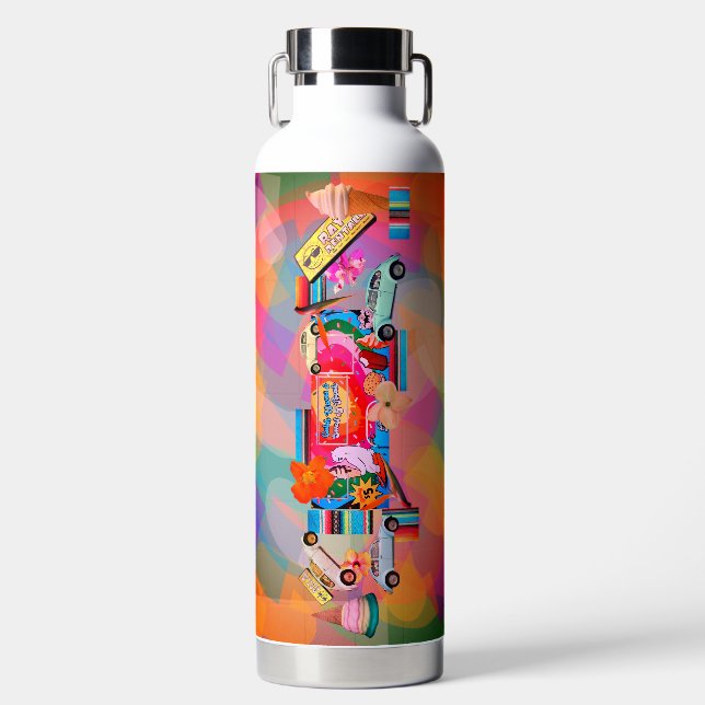 Botella de agua Sol Invictus de verano (Delantero)