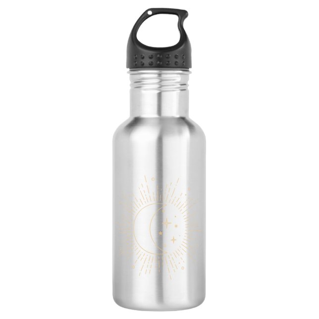 Botella De Agua Sol y Luna (Anverso)