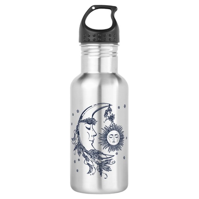 Botella De Agua Sol y Luna (Anverso)