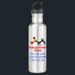 Botella De Agua Solid and Liquid Oxygen - Science Fact<br><div class="desc">Science trivia is fun. Show the world how geeky you are with this random science-themed fact: Solid and liquid oxygen are blue.

Great for science geeks and educators.</div>