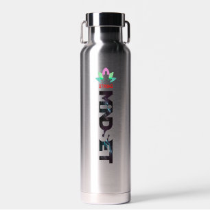 Botella De Agua Sólida mentalidad